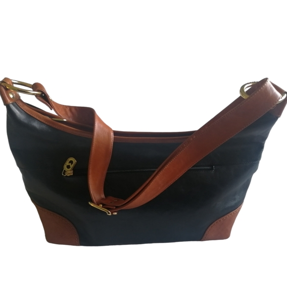 Marino Orlandi leather bag made in Italy - Picture 1 of 10